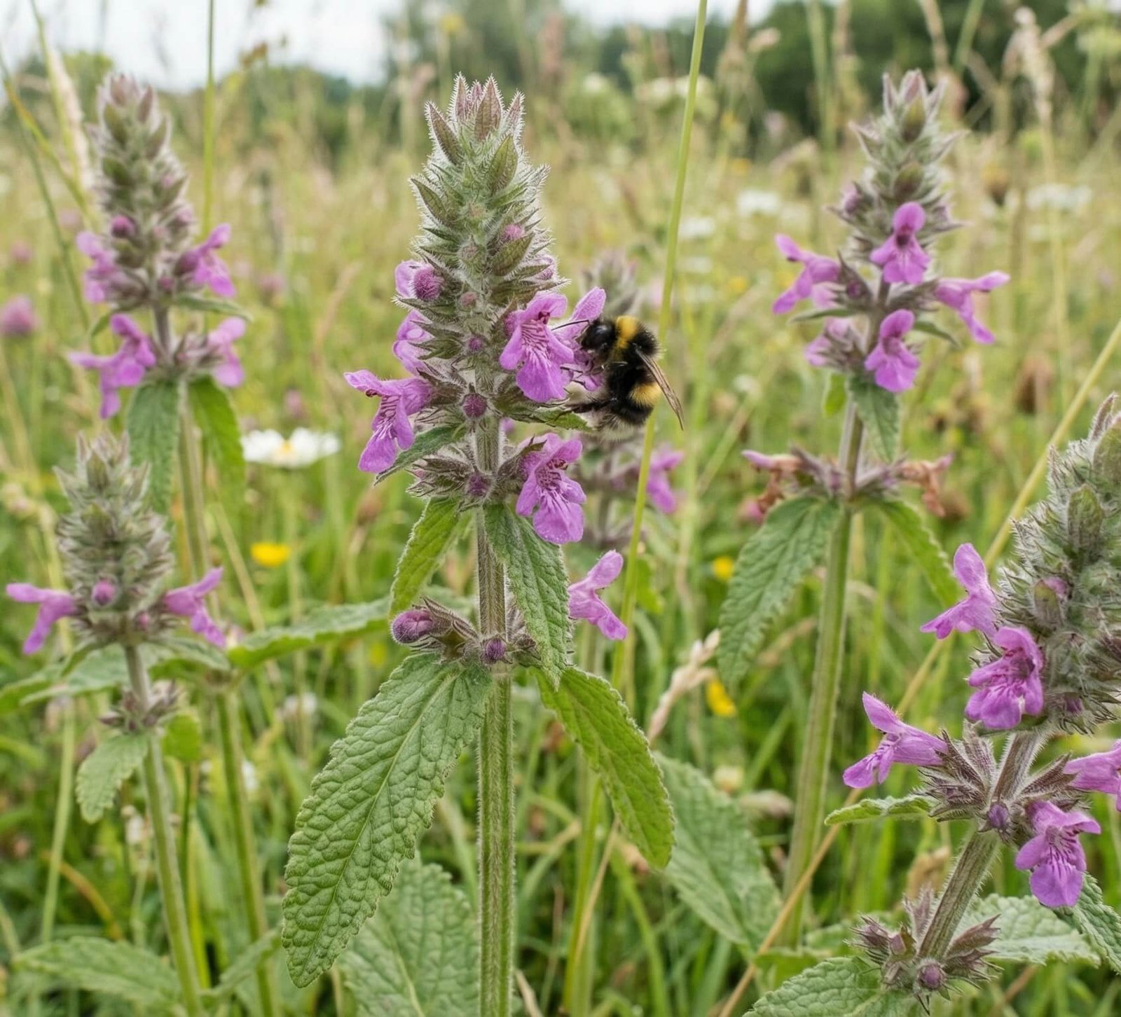 Purpurinis, varpos formos notros žiedynas