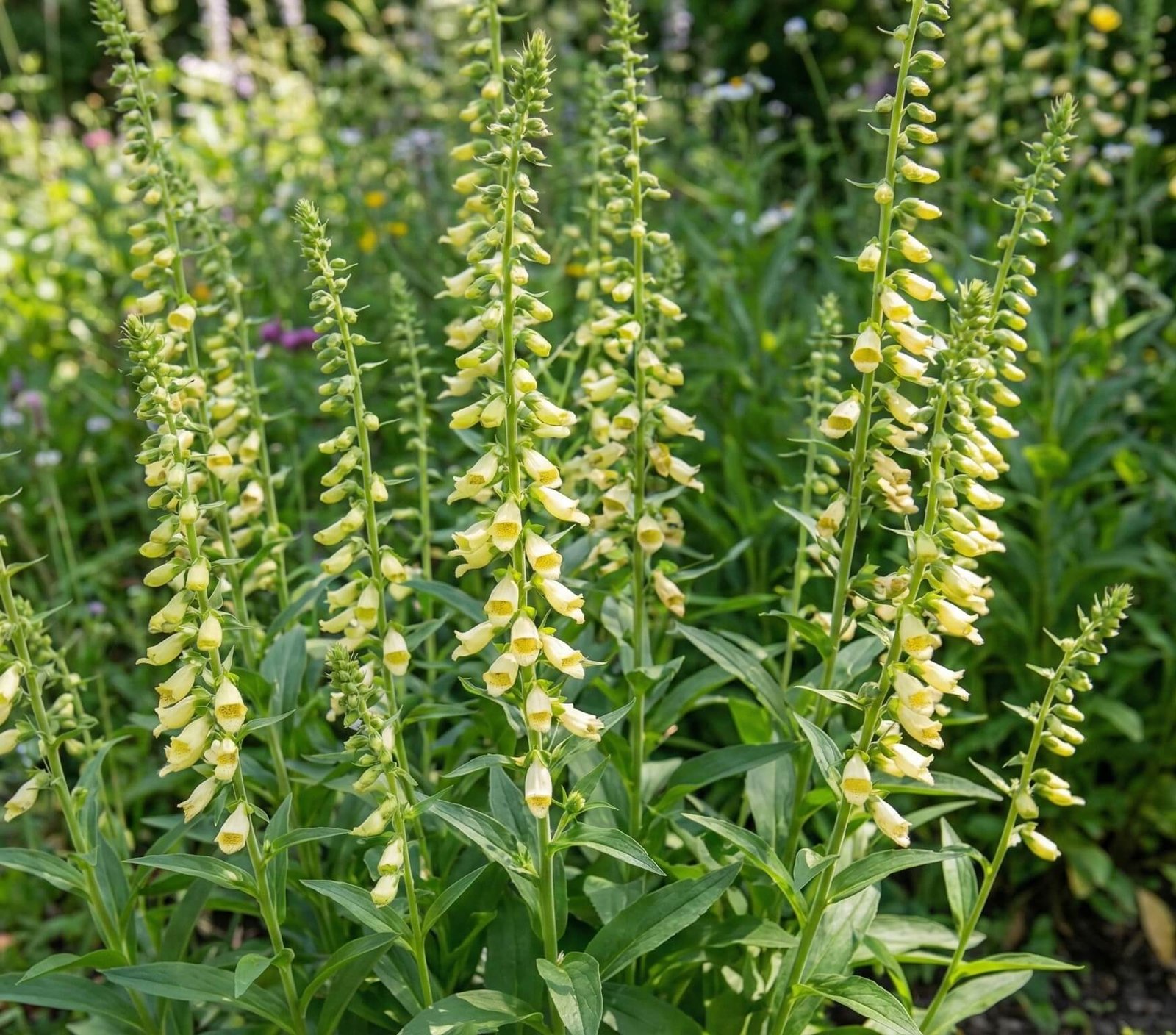 Smulkūs, gelsvi, vamzdiški rusmenės žiedai