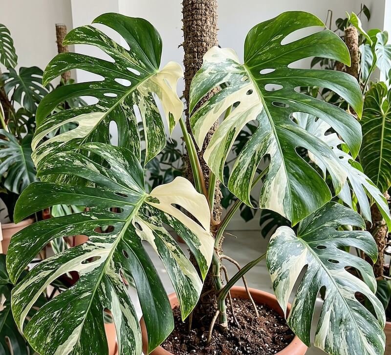 Monstera deliciosa 'Variegata' (Large Form)