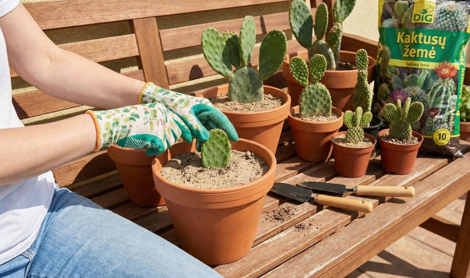 Opuncijos auginimas, priežiūra, žiemojimas ir pavojingos glochidės