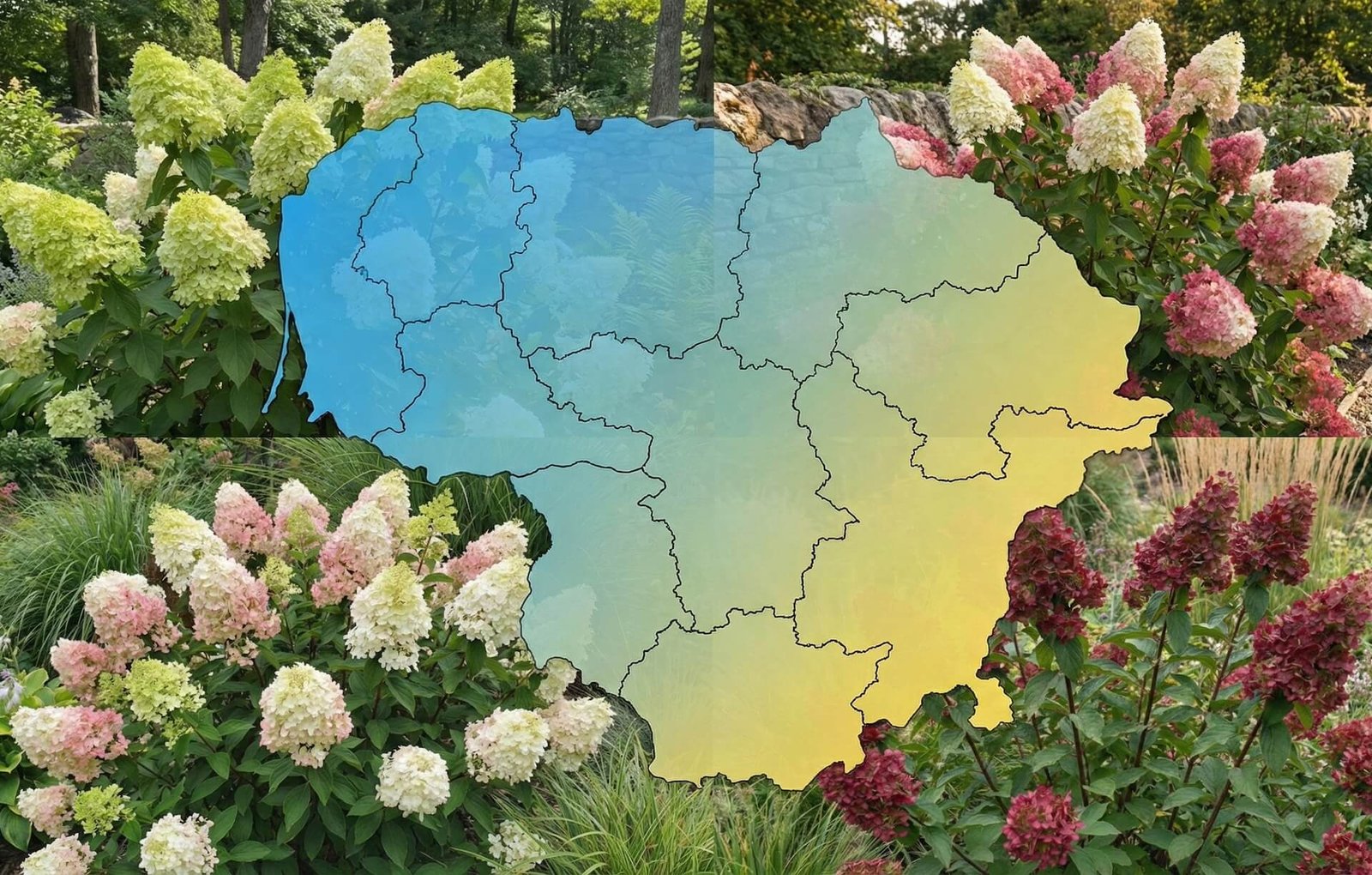 Šluotelinė hortenzija: 5 veislės, kurios užkariavo Lietuvos sodus