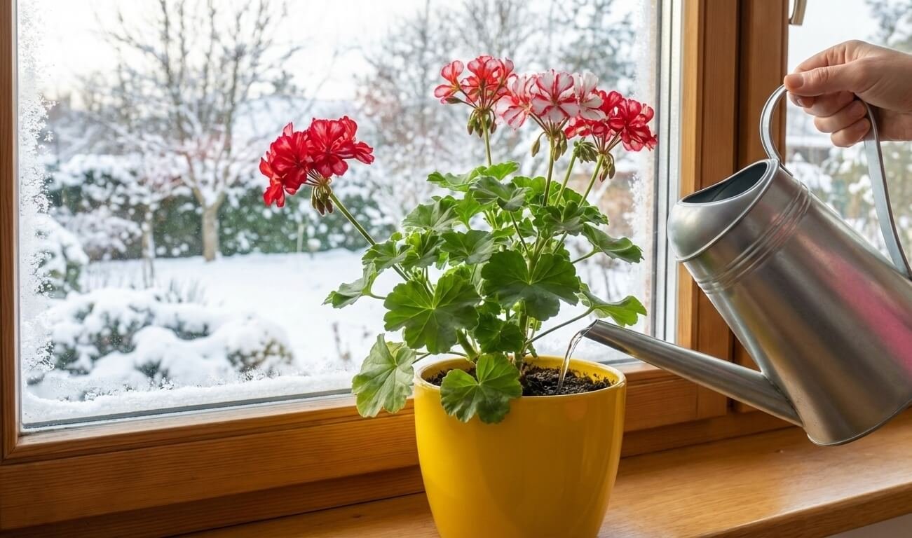 Pelargonijų žiemojimas, 5 taisyklės ir kuo tręšti