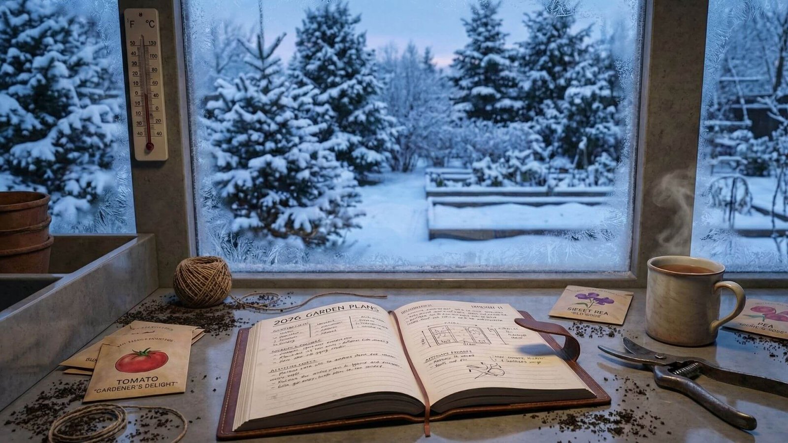 Manote, kad sausį sode nėra ką veikti? 4 kritiniai darbai, kurie nulems 2026-ųjų derlių