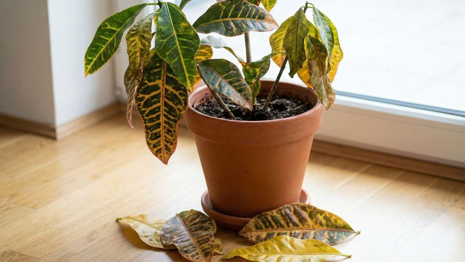 Krotonas, 4 priežastys, kodėl meta lapus