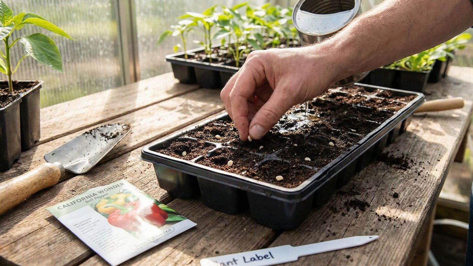 Paprikos, kada sėti, 4 taisyklės, kad derlius būtų laiku 2026 metais?