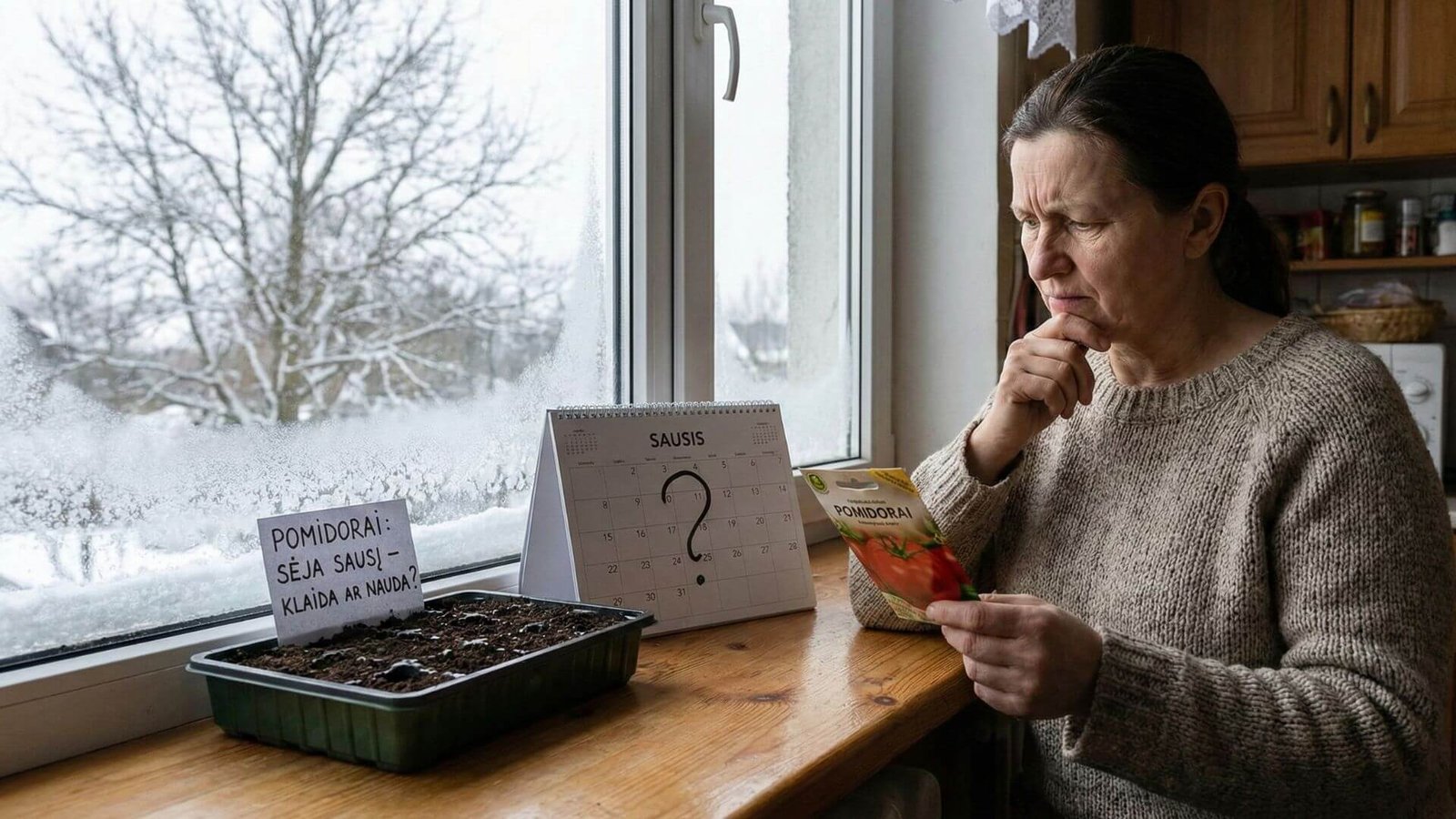 Pomidorų sėja sausį - klaida ar nauda? 3 priežastys