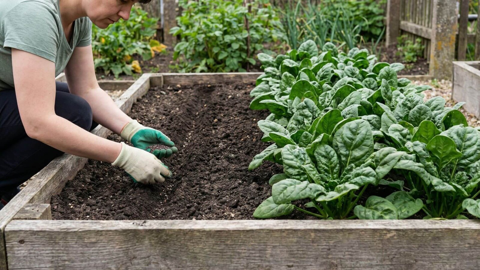 Kada sėjami špinatai? 4 taisyklės sėjos laikui