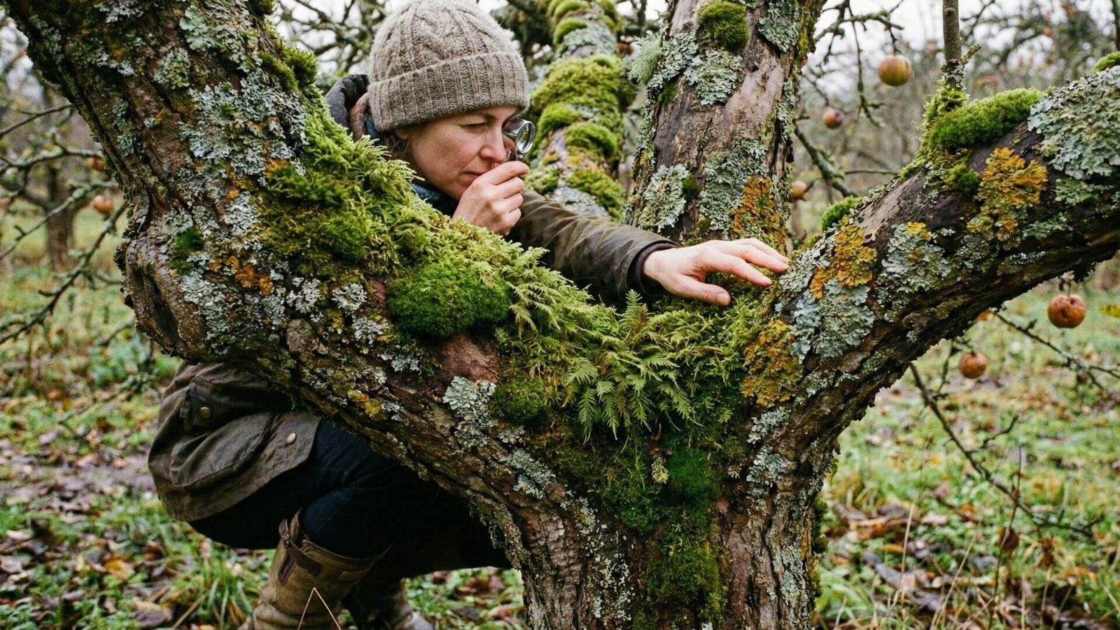 Samanos ir kerpės ant obelų, ką daryti? 3 praktiniai patarimai