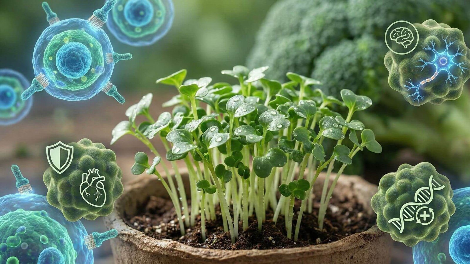 Brokolių daigai -"ląstelių valytojai", 3 naudos, kurias verta žinoti, ir kodėl jie 100 kartų stipresni už daržovę