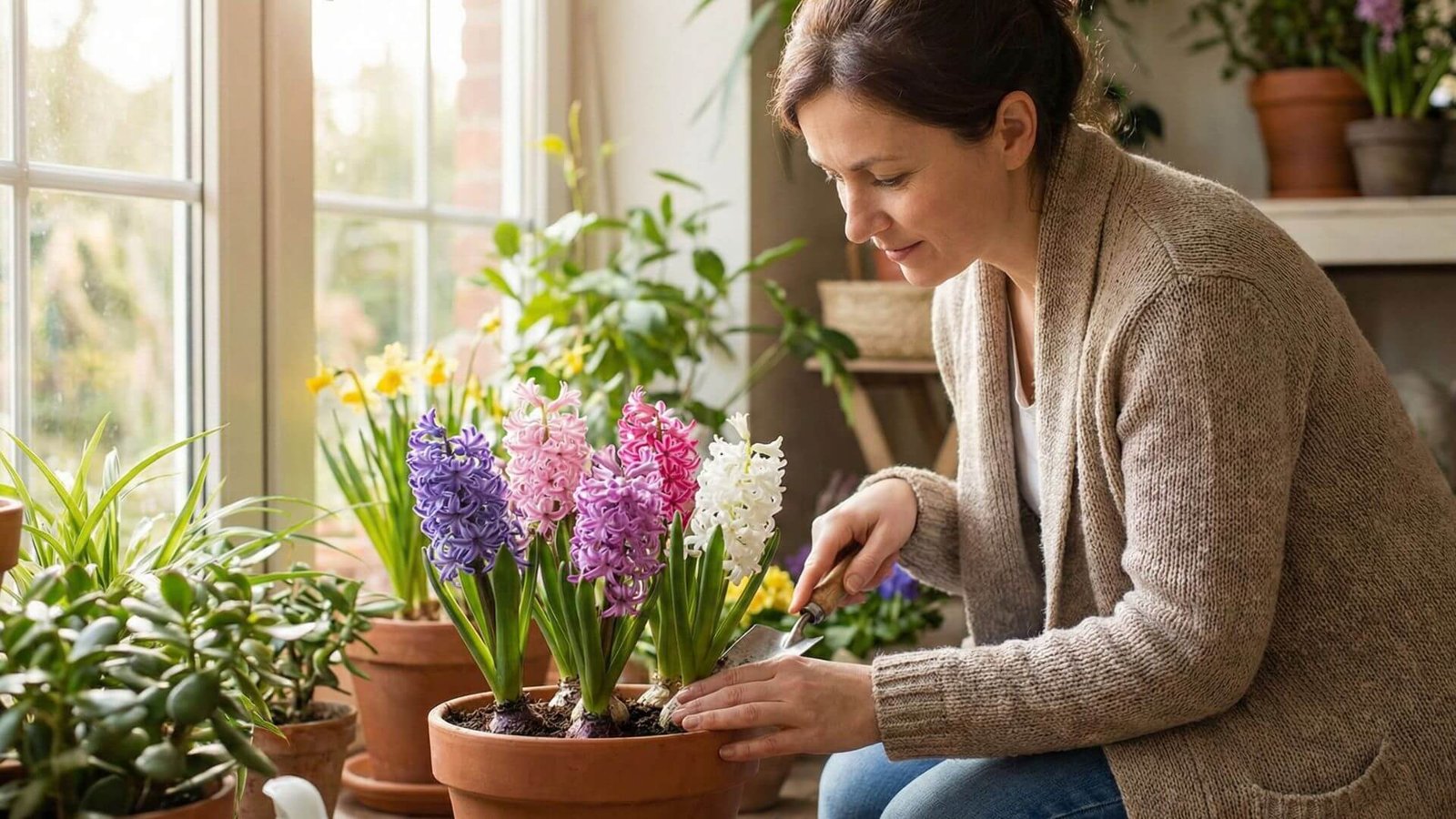 Hiacintai vazone, 3 svarbiausi priežiūros aspektai