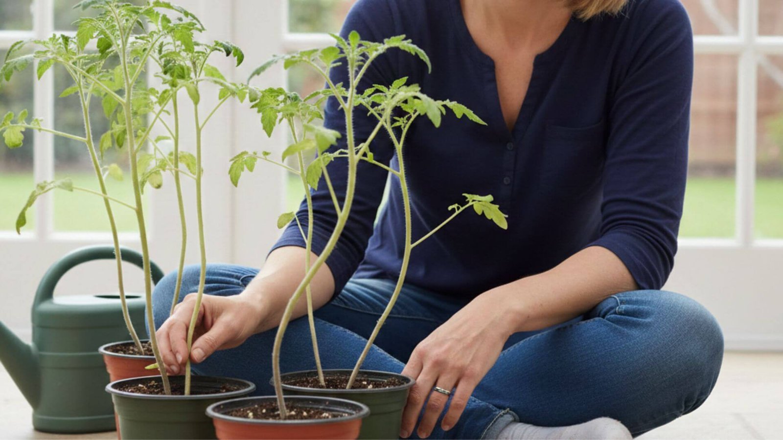 Ištįsę pomidorų daigai, ką daryti ir kaip juos išgelbėti?