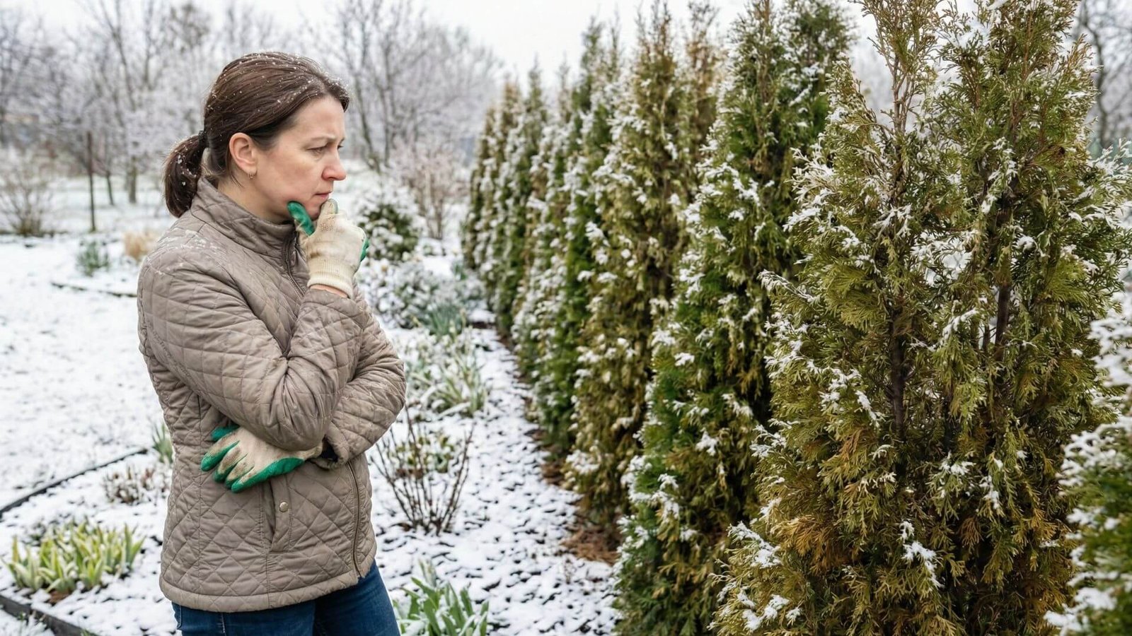 Tujos Smaragd ruduoja po žiemos, ką daryti ir kaip jas atgaivinti?