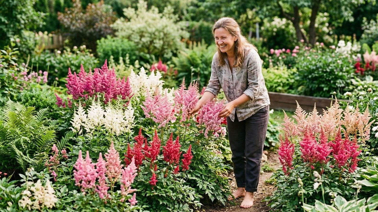 Astilbės auginimas, 4 praktiniai patarimai ir priežiūra