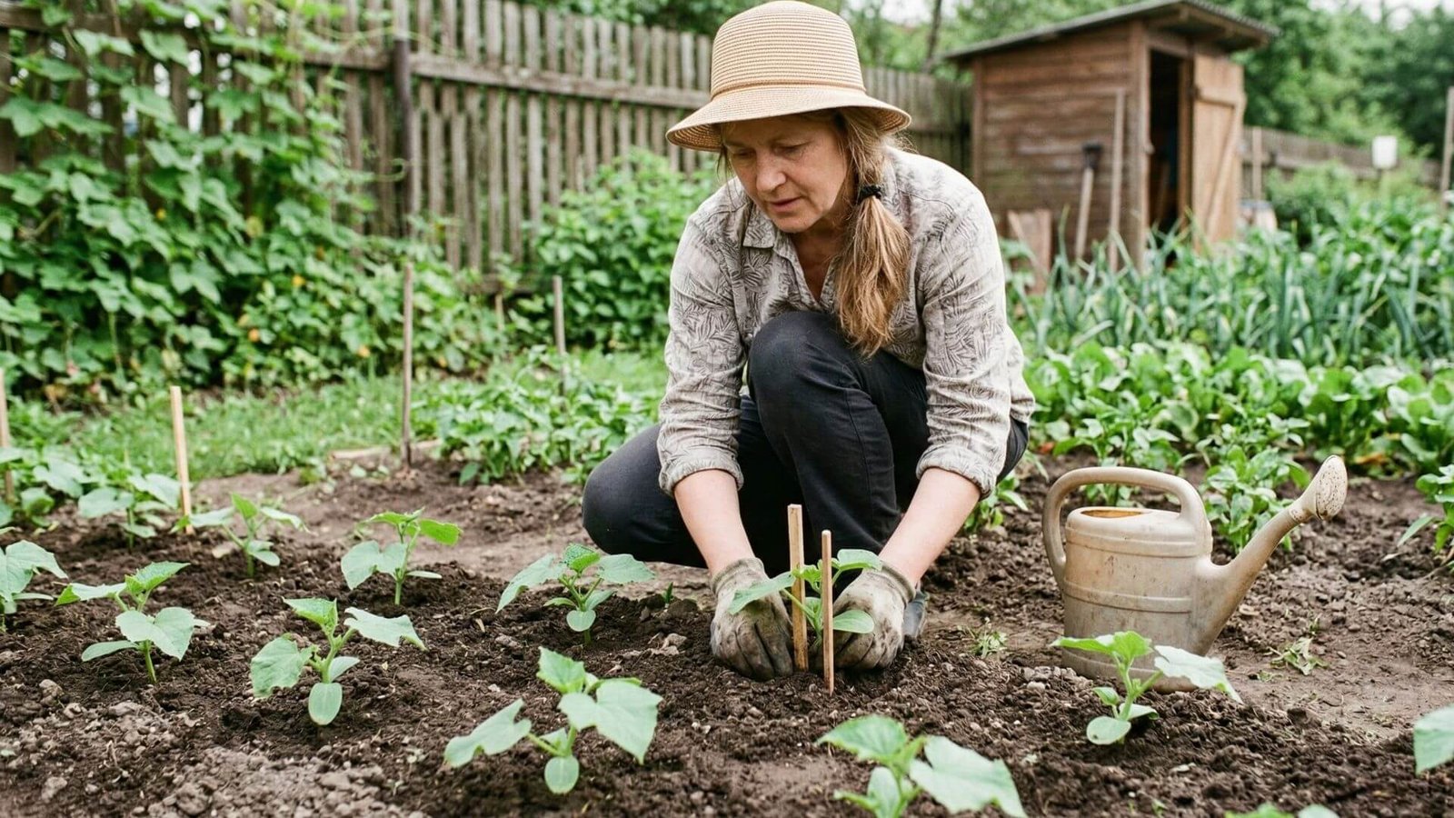 Agurkai lauke: sėja, sodinimas ir priežiūra 2026