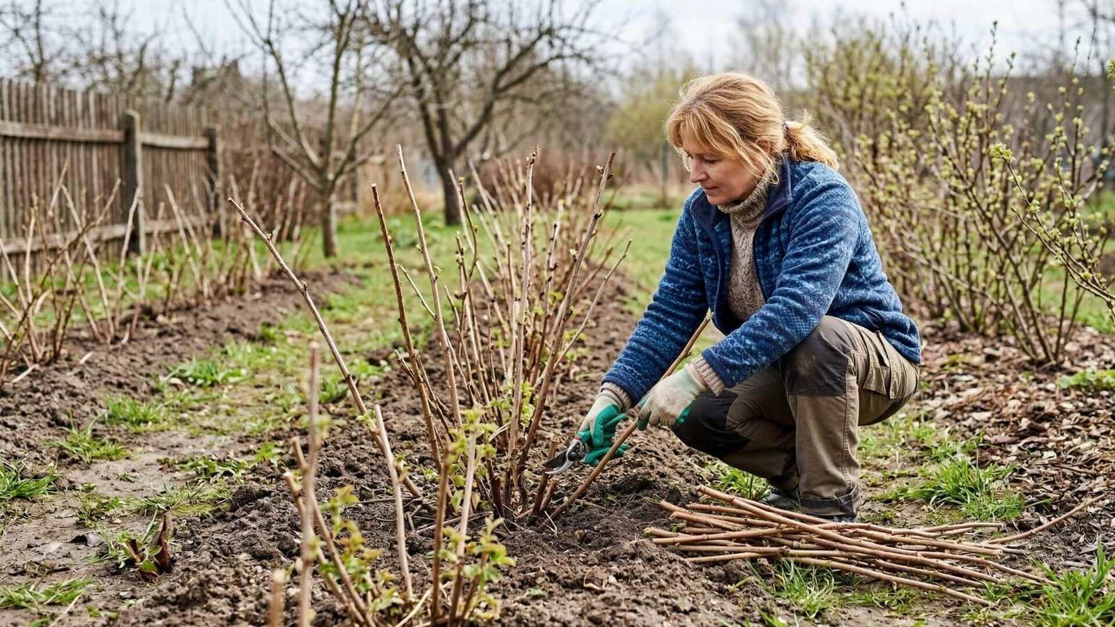 Remontantinių aviečių genėjimas 2026 pavasarį 