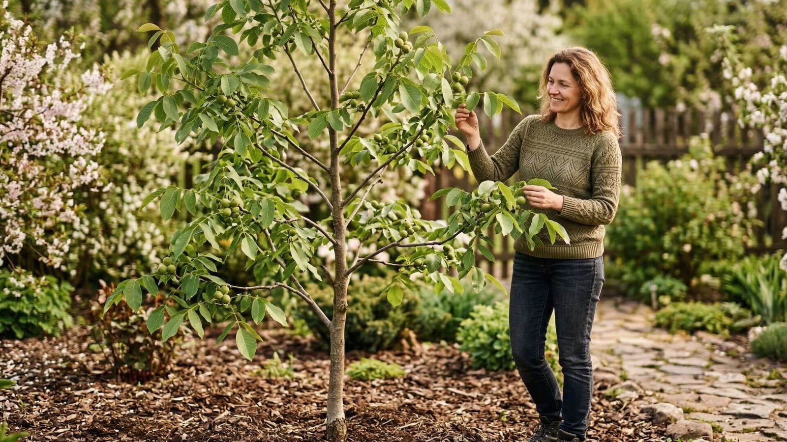 Savidulkis graikinis riešutmedis, kaip rinktis ir suderinti?