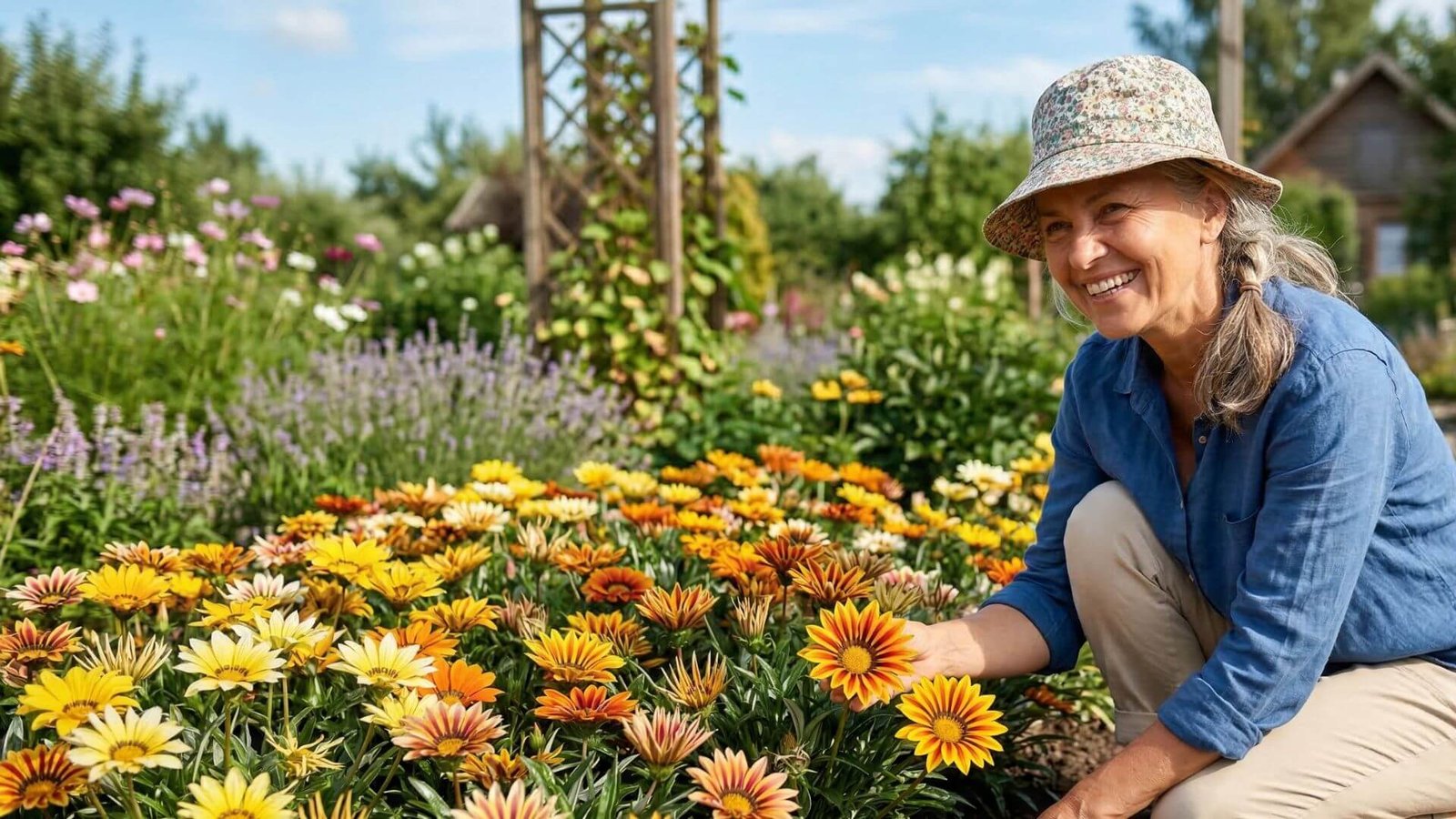 Gazanija, auginimas ir priežiūra, 5 patarimai gėlynui