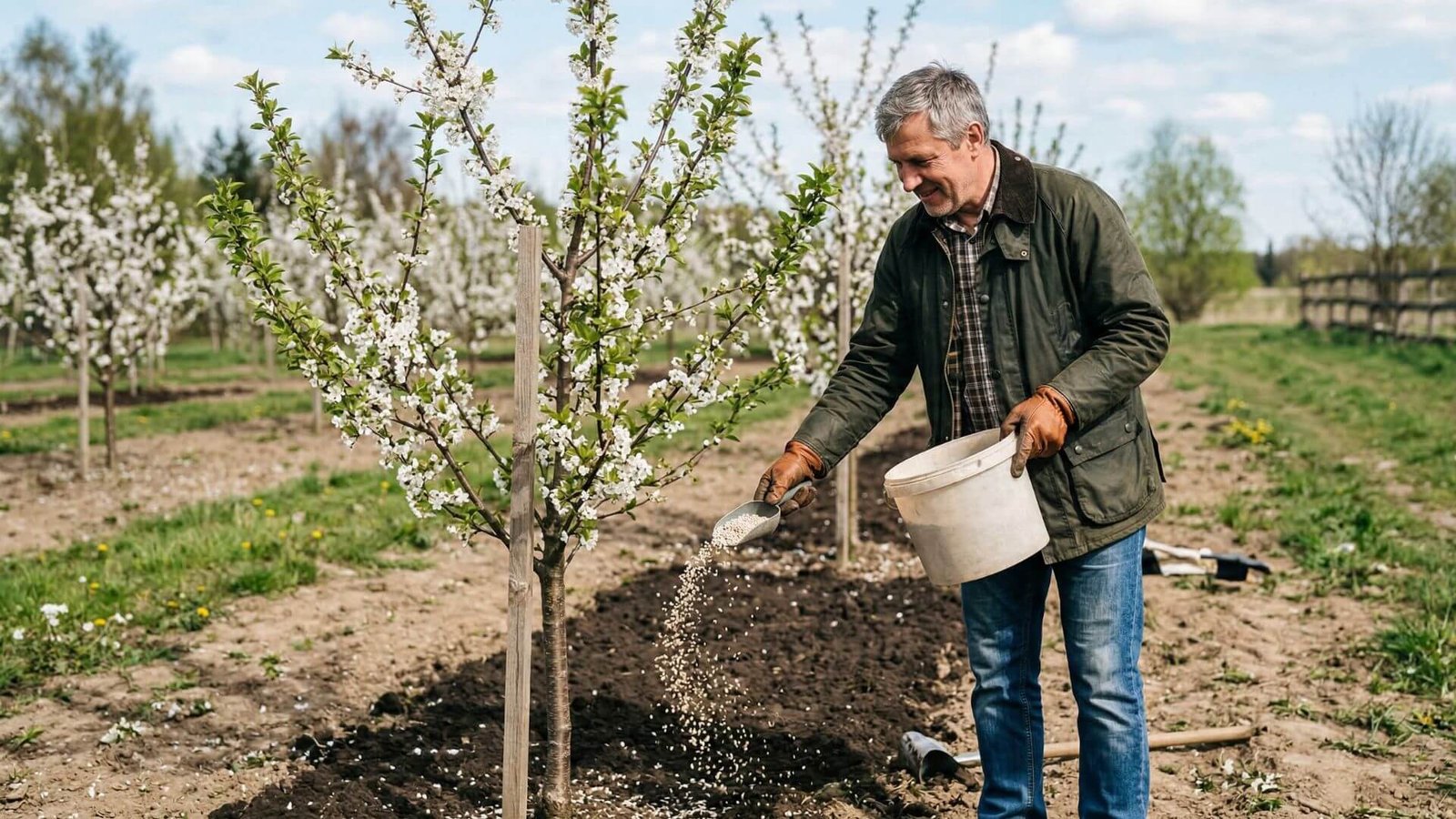 Slyvų tręšimas 2026 pavasarį, patarimai sodininkams