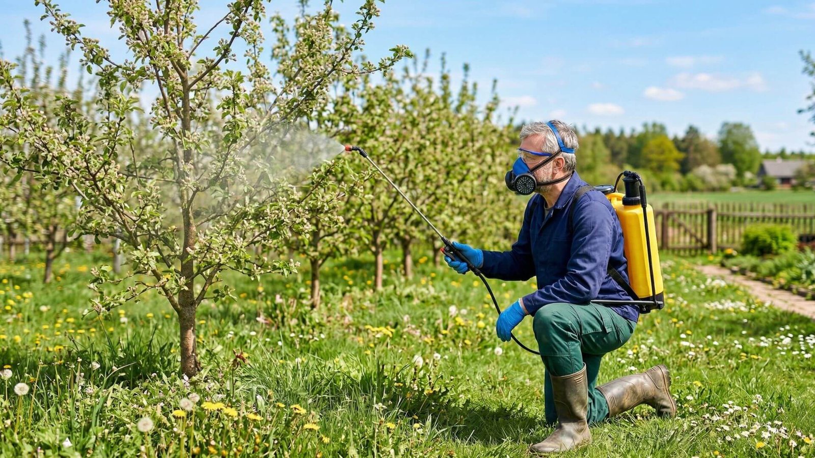 Karbamidas ir vario sulfatas pavasarį, purškimo normos
