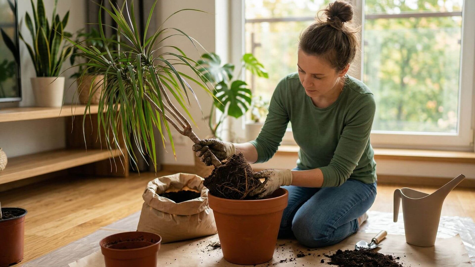 Kaip persodinti draceną? [Išsamus gidas]