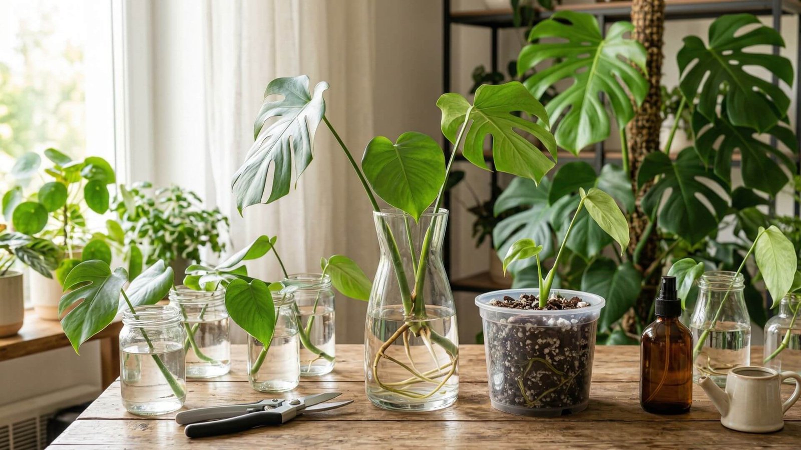 Monsteros dauginimas namuose, išsamus gidas