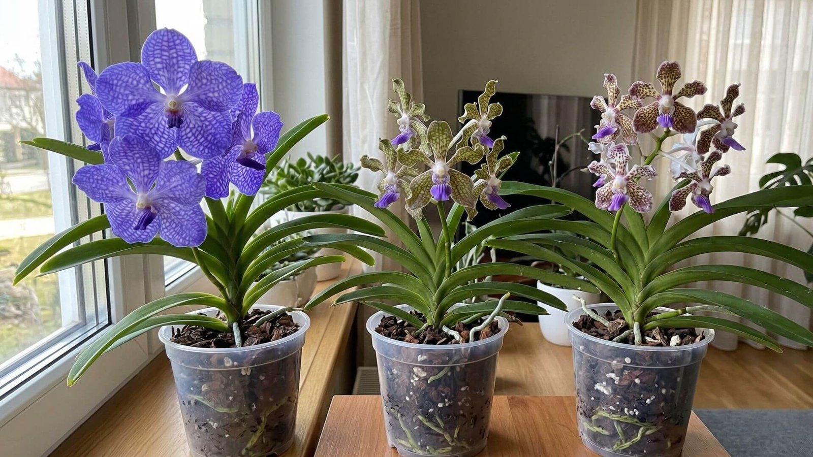 Orchidėja Vanda, karališka prabanga ir rūšių įvairovė