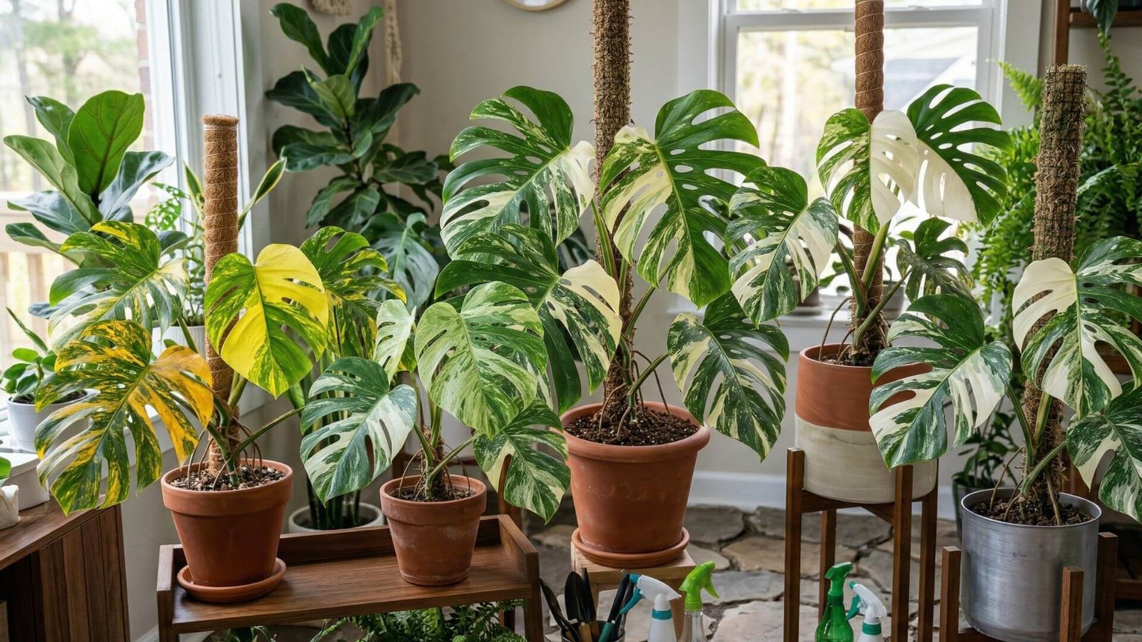 Monstera deliciosa veislės, kurią pasirinkti? [2026 apžvalga]