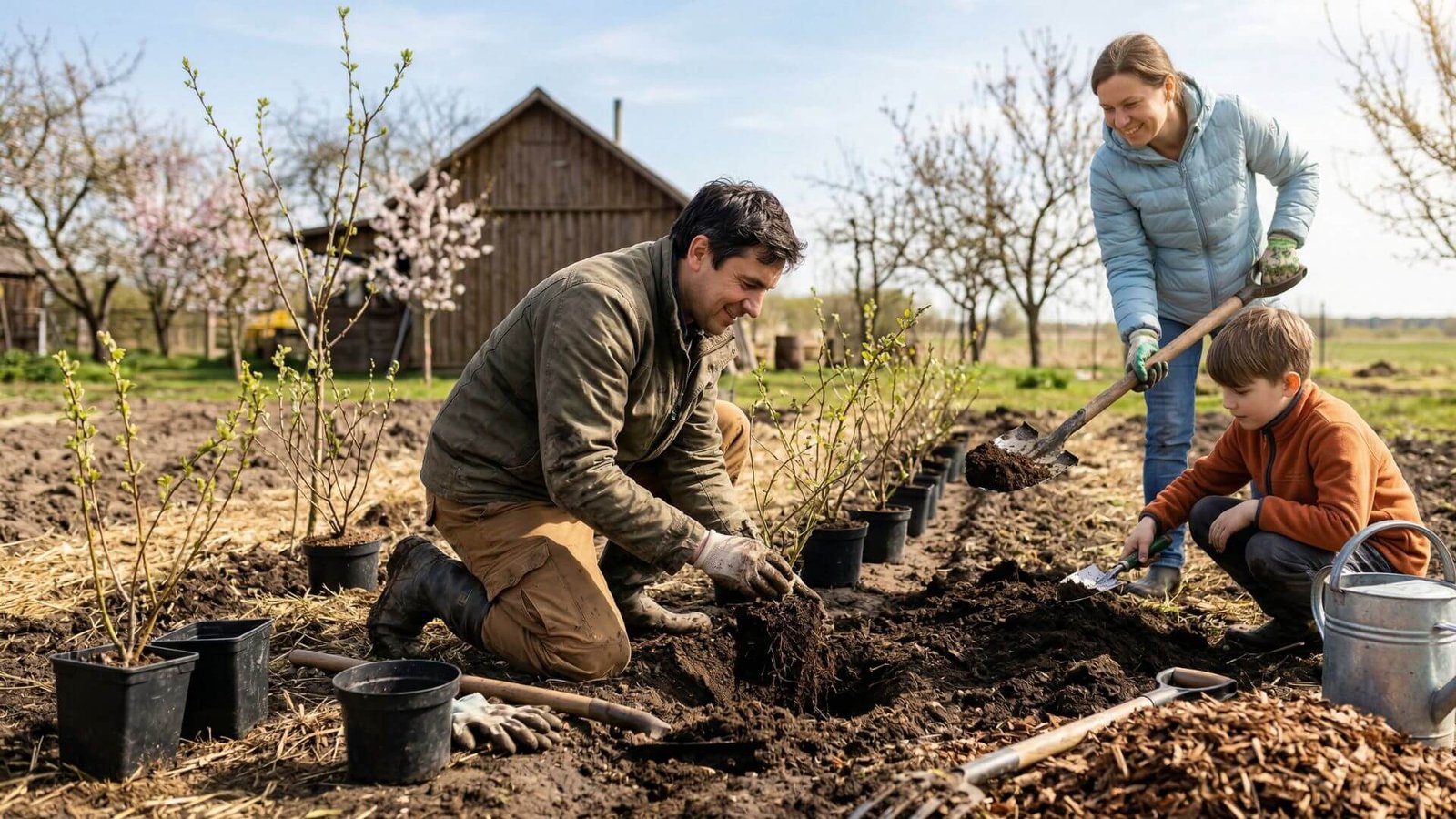 Šilauogių sodinimas pavasarį 2026 metais