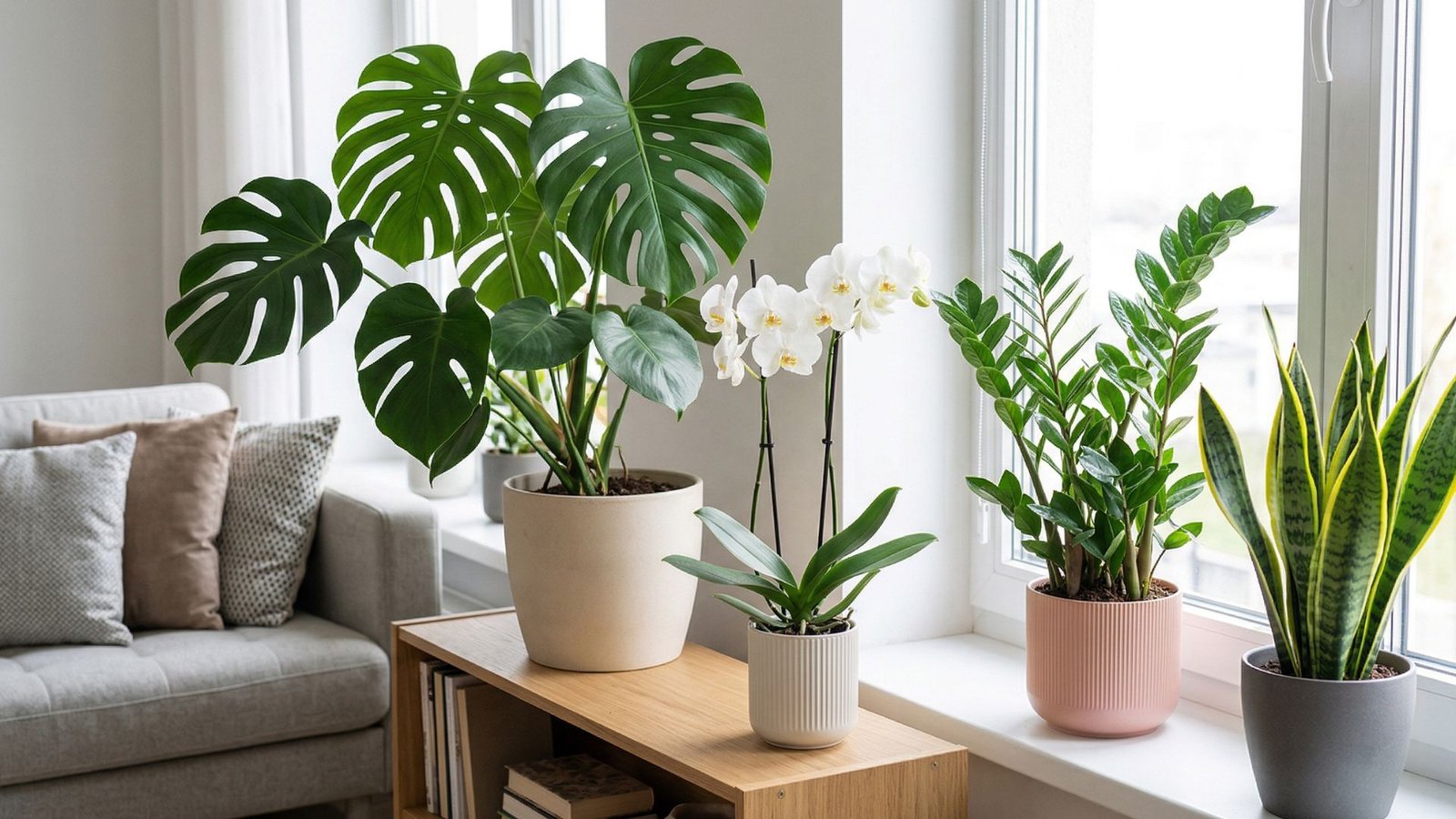 Augalai kambario dekorui [TOP 5] pasirinkimai