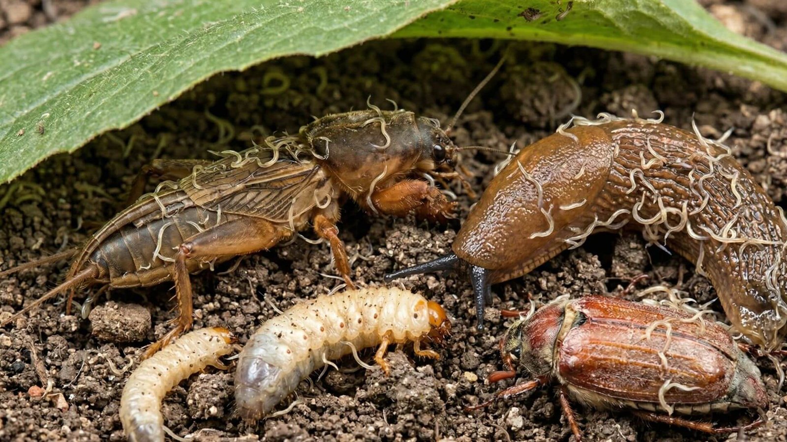 Kas yra nematodai? Ar naikina kurklius, šliužus, grambuolius?