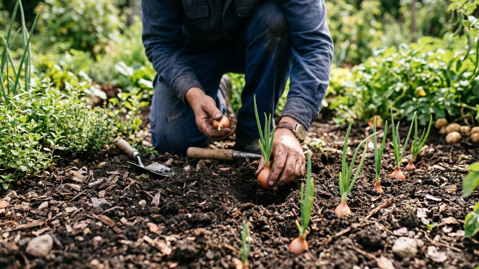 Šalotinių svogūnų auginimas ir priežiūra pagal veisles
