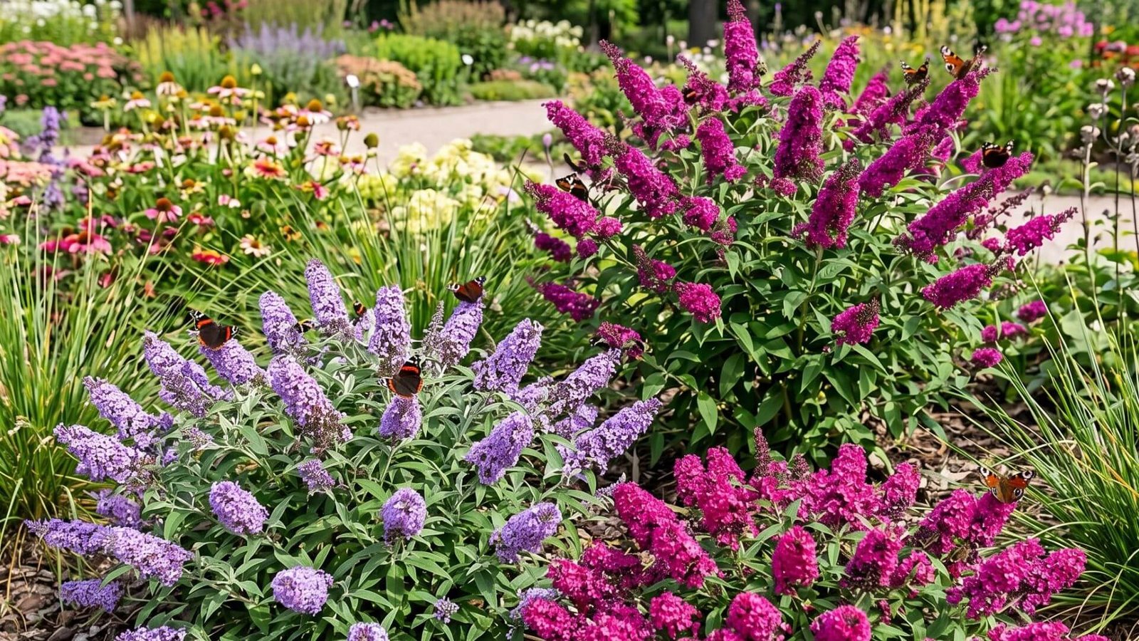 Davido budlėjos veislės, kokią žemaūgę auginti sode?